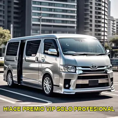 hiace premio vip solo profesional